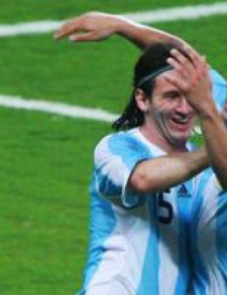Меси бележи за победата на Аржентина