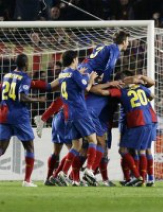 Шампионска Лига: Барселона - Олимпик Лион - 5:2 (видео)