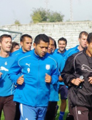 \"Акулите\" направиха първа тренировка за седмицата