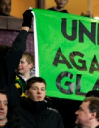 От Манчестър Юнайтед обявиха тотална забрана върху кампанията \"Анти-Глейзър\"