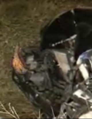 Играч на ЦСКА се заби в бетонна стена, джипът му се самозапали (видео)