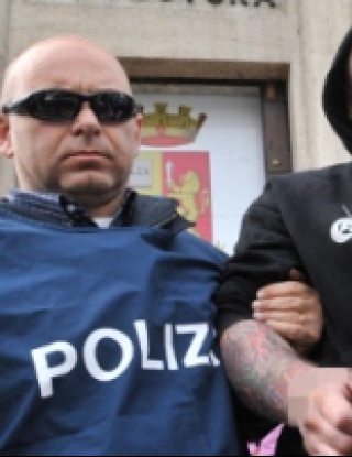 Лидерът на сръбските ултраси в Генуа участвал и в политически атаки 