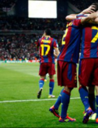 Барселона - Ман Юнайтед 3:1 (видео)