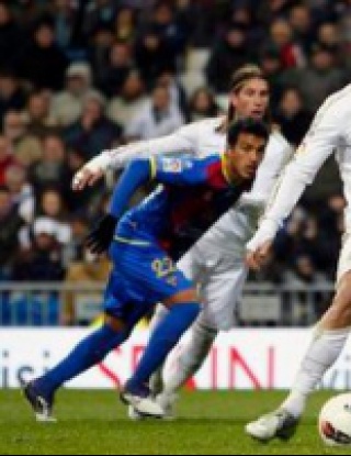 Хеттрик на Роналдо срещу Леванте почти донася титлата на Реал (видео)