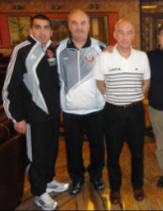 Дейвид Елъри връчи значките на международните ни съдии