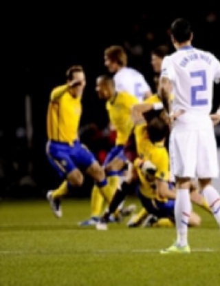 Елмандер
изненадващо бе включен в отбора на Швеция
за Евро 2012