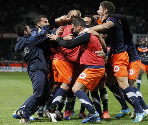 Монпелие спечели титлата във Франция след скандален мач на "Абе Дешан" (видео)