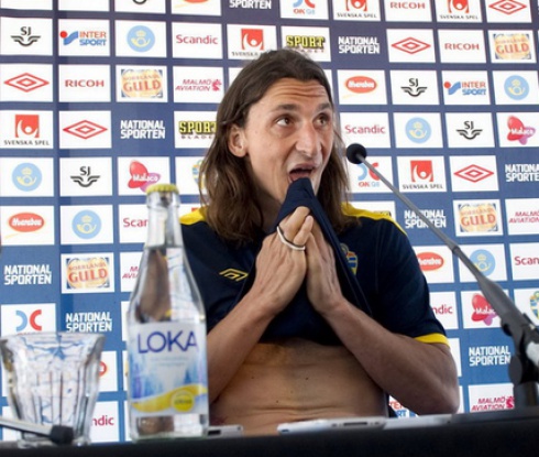 Ибра показва отлична форма преди ЕП (видео)