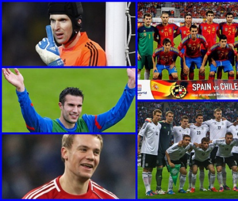 Тимовете с най-силни отделни линии преди ЕП (вратар, защита, халфове и нападение)