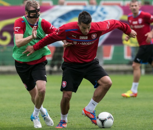 Барош
пропусна днешната
тренировка на Чехия