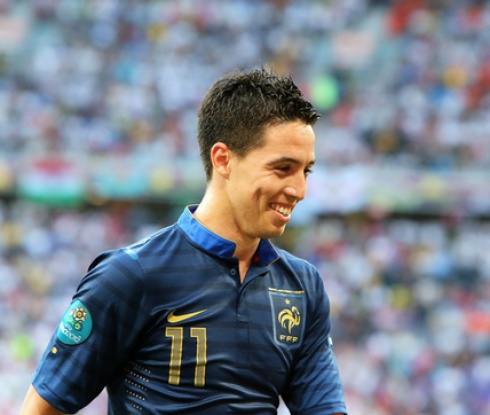 Насри обясни
какво означава жеста му
след гола срещу Англия