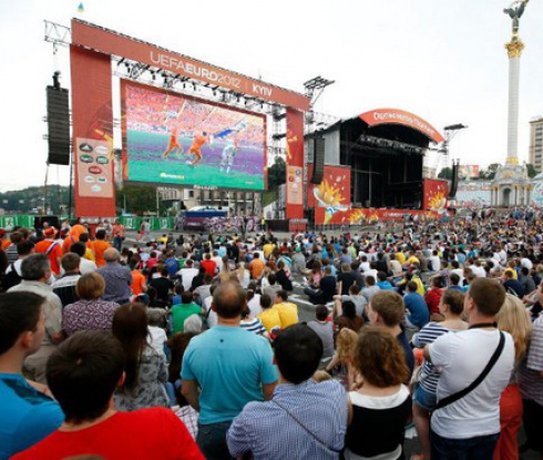 Напрежение между руснаци и украинци в Киев