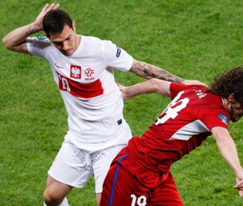Петър Ирачек е играч на мача Чехия - Полша