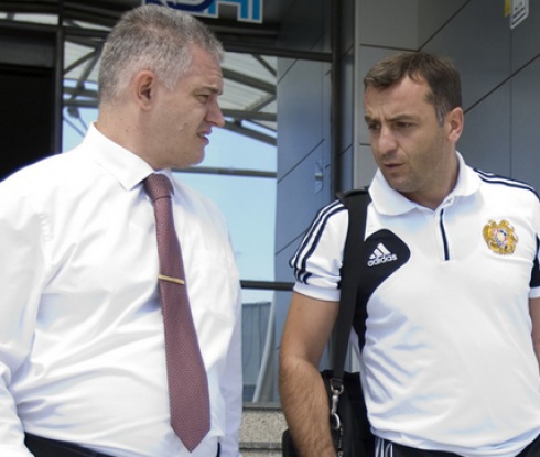 Треньорът на Армения: Българите са много здрав и агресивен отбор
