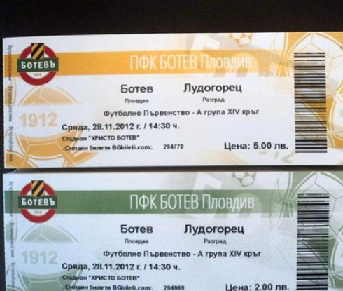 Стартира продажбата на билети за Ботев - Лудогорец, канарите пускат вход свободен за Купата