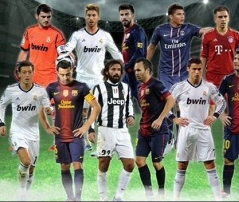 Вижте идеалния отбор на Европа за 2012-та година