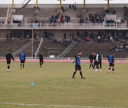 Смърфовете играят контрола на стадион "Пловдив"
