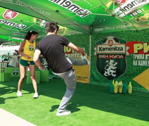 Каменица Фен Купа в Бургас - "под светлините на прожекторите"