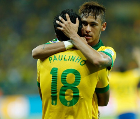 Бразилия спечели място на финала след труден успех над Уругвай (видео + снимки)