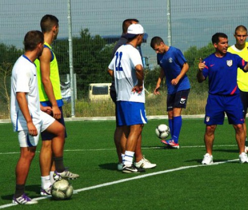 Специалист от Атлетико Мадрид тренира юноши на Черноморец