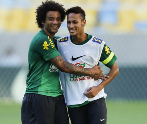 Марсело пропуска контролите на Бразилия заради травма