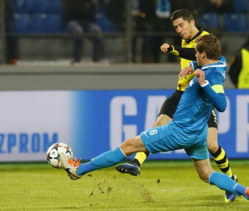 Дортмунд се подигра със Зенит в голов трилър (видео)