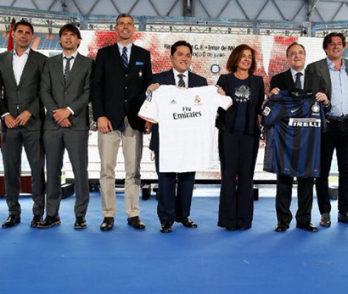 Легенди на Реал и Интер ще играят благотворителен мач