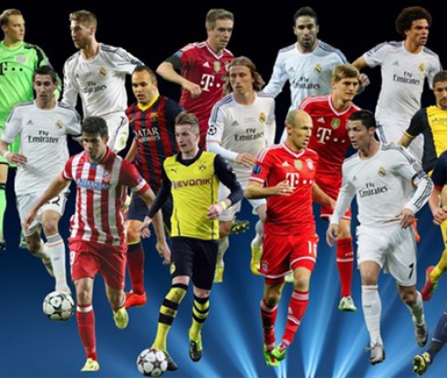УЕФА обяви идеалния отбор на сезона в Шампионската лига