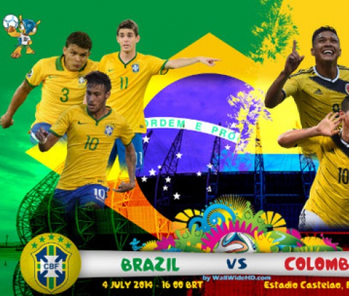 Футбол като на горчиво кафе: Бразилия срещу Колумбия