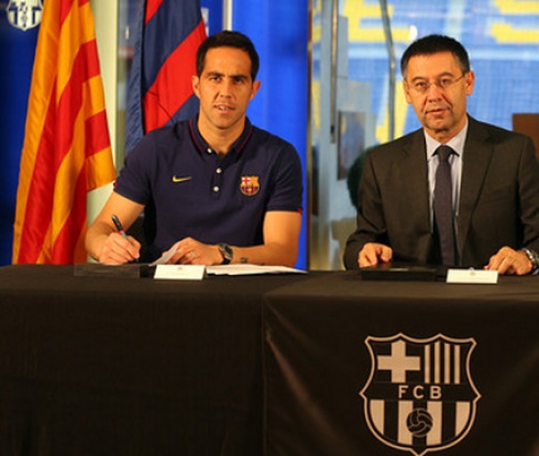 Официално: Клаудио Браво подписа с Барселона