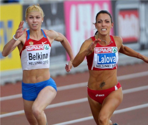 Лалова и Ефтимова отпаднаха на полуфиналите на 200 метра на Европейското