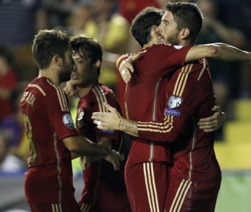 Испания разби Македония с 5:1 (видео)