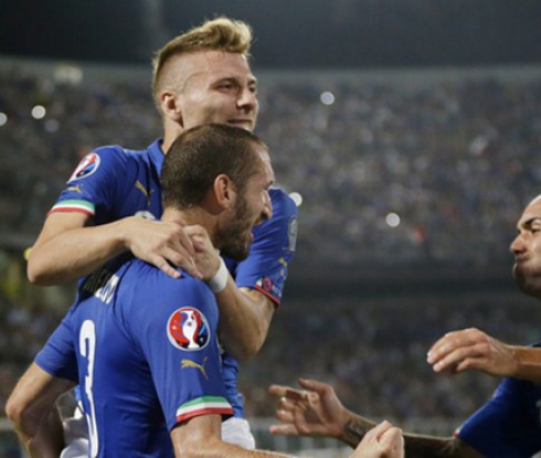 Италия подчини Азербайджан с 2:1, хеттрик на Киелини (видео)