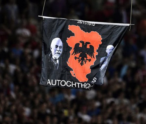 Още един дрон с албанско знаме прелетя над стадион в Албания