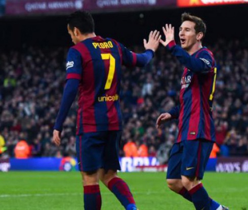 Барселона громи с хеттрик на Меси и гол-красавец на Суарес (видео)