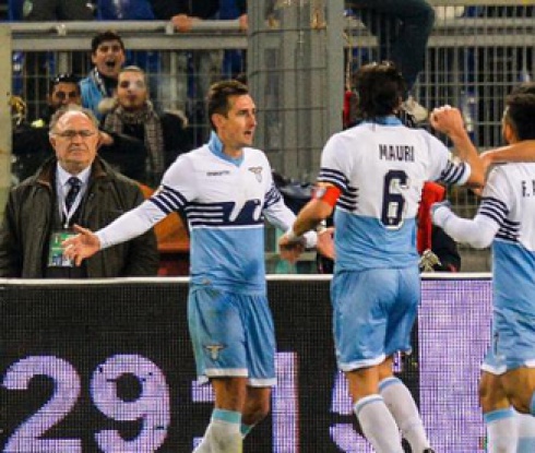 Лацио се откъсна в битката за 3-ото място в Серия "А" (видео)