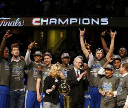 Голдън Стейт са новите шампиони в НБА