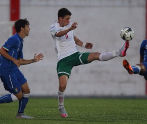 България U19 записа равенство с Италия