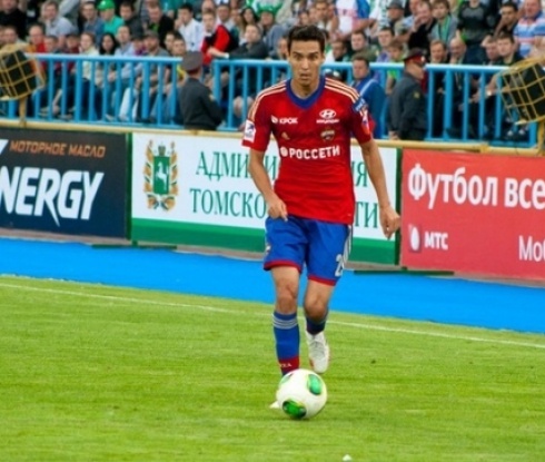 Миланов поигра 10 минути в голямото дерби на Русия