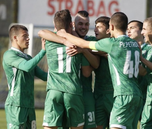 Лудогорец U19 първи след успех над Левски