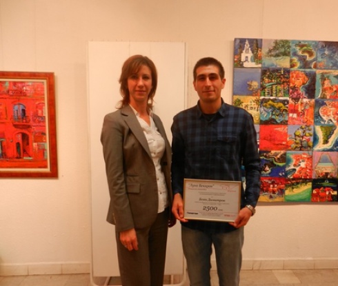 Боян Димитров е носителят на стипендия "Лука Бекяров" за 2015