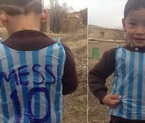 Меси ще сбъдне мечтата на 5-годишно момче от Афганистан