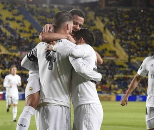 Късна драма и много трудна победа за Реал срещу Лас Палмас (видео)