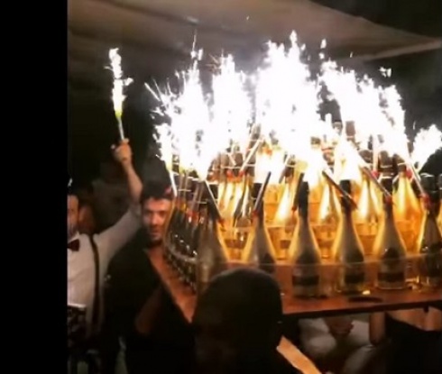 Руски национали пръскат €250 000 за шампанско (видео)