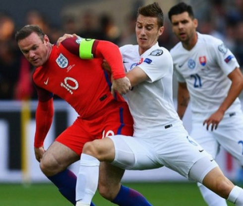 Биг Сам дебютира начело на Англия с драматичен успех над Словакия (видео)