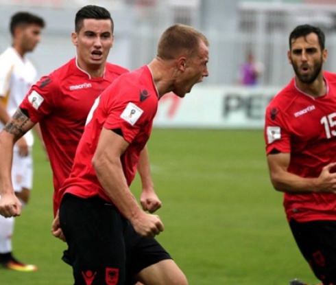 Албания се добра до победен гол срещу Македония (видео)
