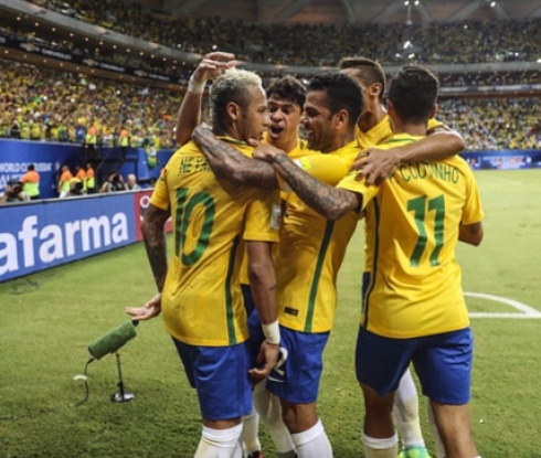 Неймар направи разликата за Бразилия срещу Колумбия (видео)