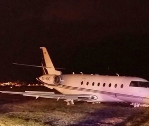 Затвориха летището в Барселона заради авария с частния самолет на Роналдо