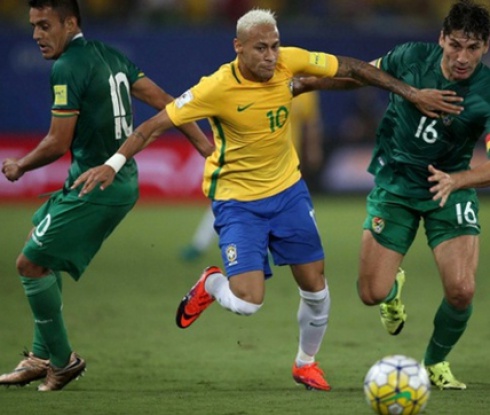 Бразилия разби Боливия, Неймар вкара гол №300 (видео)