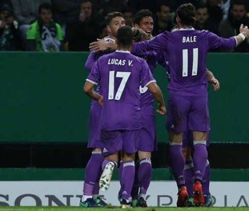 Реал се измъчи в Лисабон, но съхрани шансовете си за първо място в групата (видео)